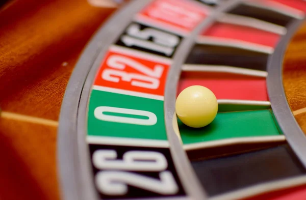 Number zero roulette — Stock Photo, Image