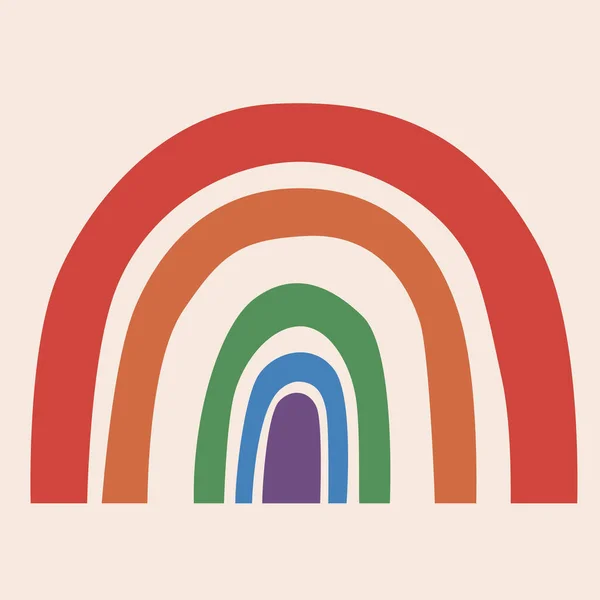 Bisexuelle Regenbogenfahne Auf Dem Beigen Hintergrund Pride Lgbtq Monat Menschliche — Stockfoto