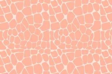 Soyut zürafa safarisi kusursuz iz kalıbı. Geometrik hayvan derisi dokusu.