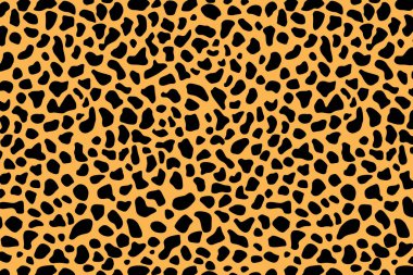 Çita leopar safari desenleri kusursuz arka plan, klasik baskı. Vahşi bir çita kedinin derisi.. 