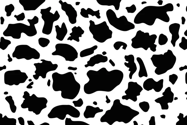 Texture Motif Vache Modèle Sans Couture Noir Blanc Modèle Numérique — Photo