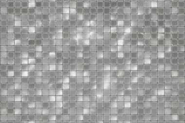 Gümüş mozaik ya da disko topu desenli soyut arkaplan.