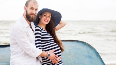 güzel hamile kadın adamla