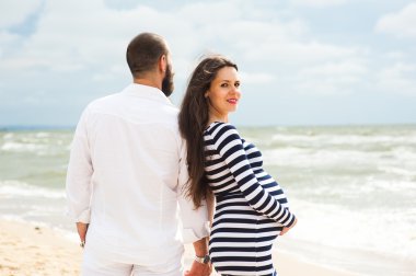 güzel hamile kadın adamla