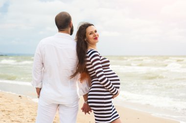 güzel hamile kadın adamla