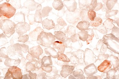 Pembe Himalaya tuz kristalleri.