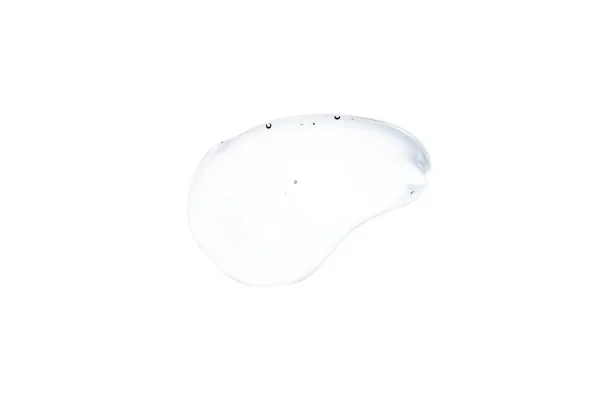 Transparent gel on a white background. Stockfoto