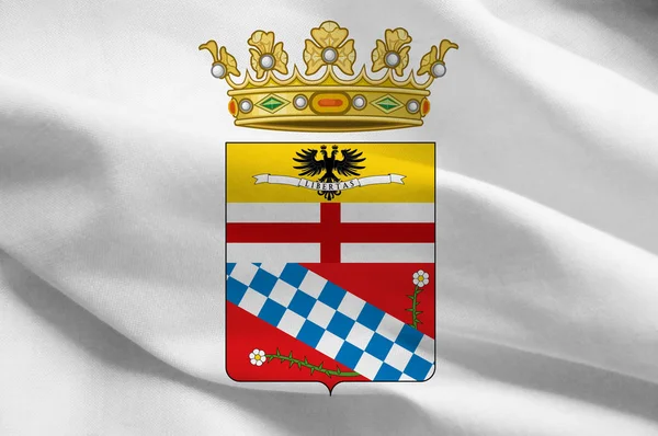 マッサとカッラーラ歴史的旗、イタリアの公国 — ストック写真