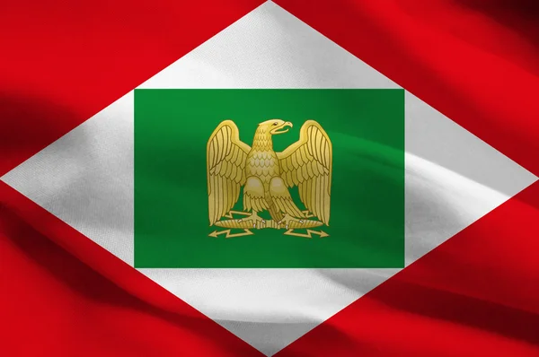 Vlag van het Napoleontische Koninkrijk Italië — Stockfoto