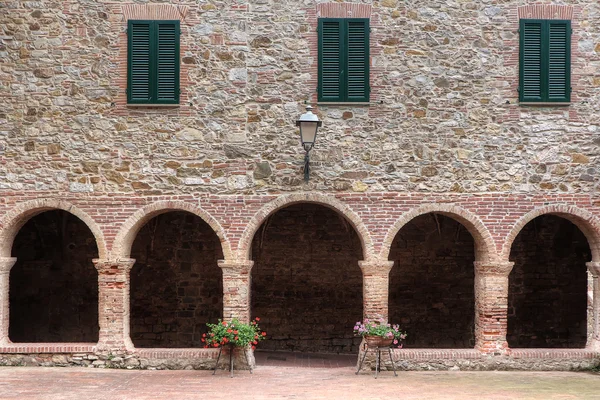Suvereto, Toscane, Italië, details van de oude stad — Stockfoto