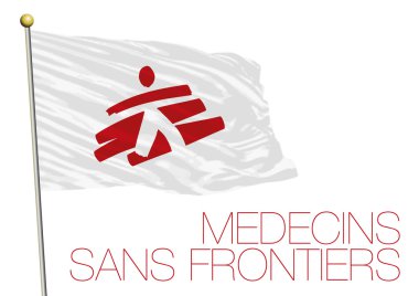 Afrika - yıl 2016 - Médecins Sans Frontiers bayrak