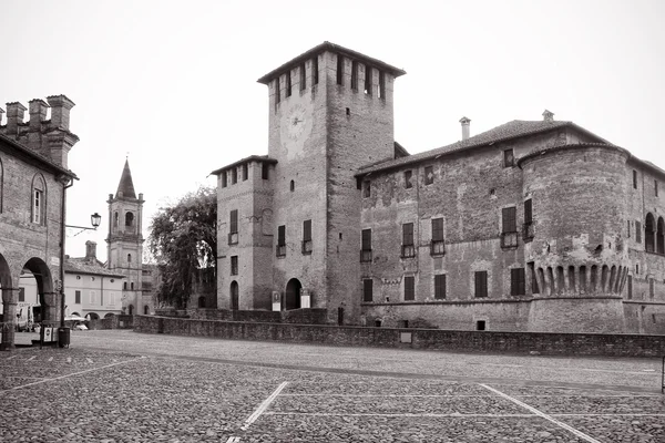 Fontanellato hrad, Parma, Itálie — Stock fotografie