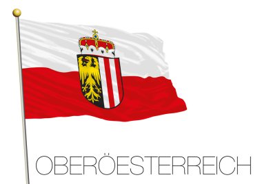 Yukarı Avusturya bölgesel bayrak, Avusturya arazi