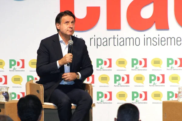 Modena Italien September 2020 Giuseppe Conte Ministerpräsident Der Italienischen Republik — Stockfoto