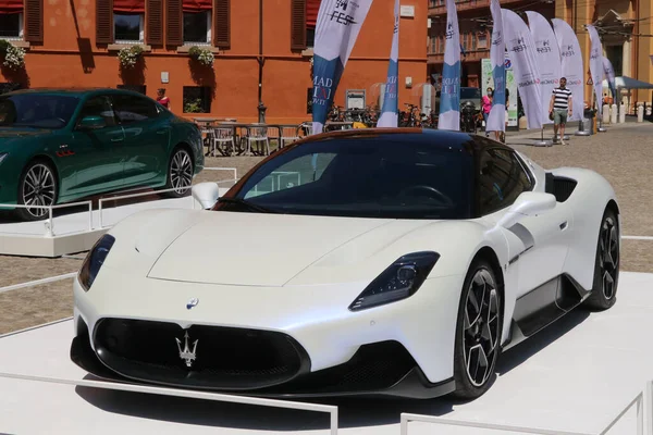 Modena Talya Temmuz 12021 Motor Vadisi Festivali Sergisi Maserati Mc20 — Stok fotoğraf