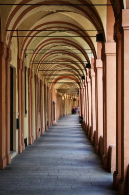 Porticoes of the city of Bologna, a UNESCO World Heritage Site 2021, Emilia-Romagna, Italy clipart