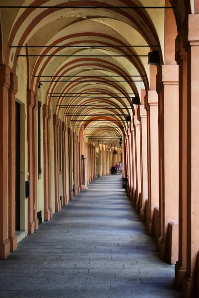 Bologna Şehri Porticoes Unesco Dünya Mirası 2021 Emilia Romagna Talya — Stok fotoğraf