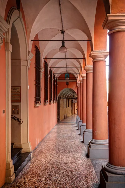 Porticoes City Bologna Unesco World Heritage Site 2021 Emilia Romagna — Foto de Stock