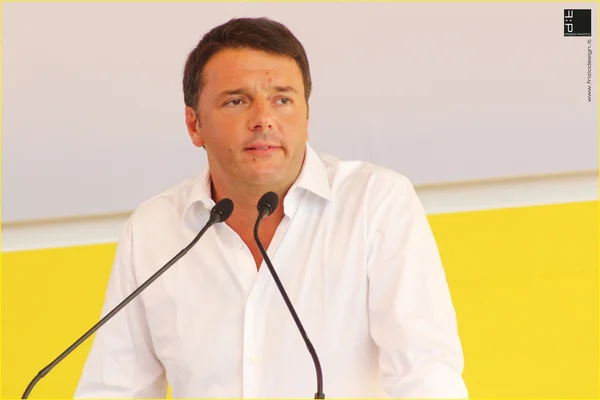 Matteo renzi — Stock Photo, Image