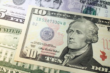 Alexander hamilton dolarlık banknot portre