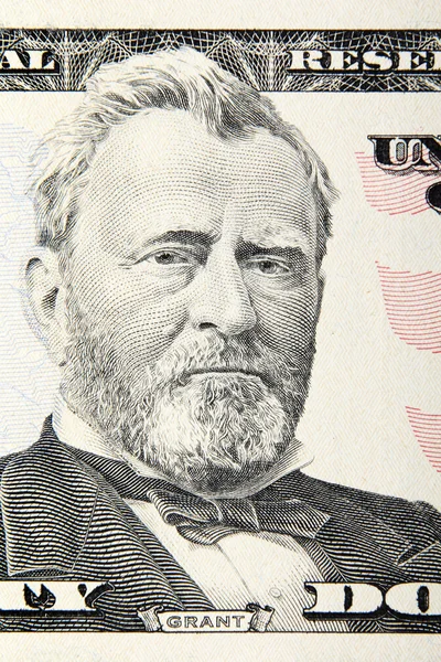 Улисс подарил долларовый банкнотный портрет — стоковое фото