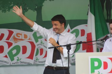 Matteo renzi, İtalyan siyasetçi, bologna 2014