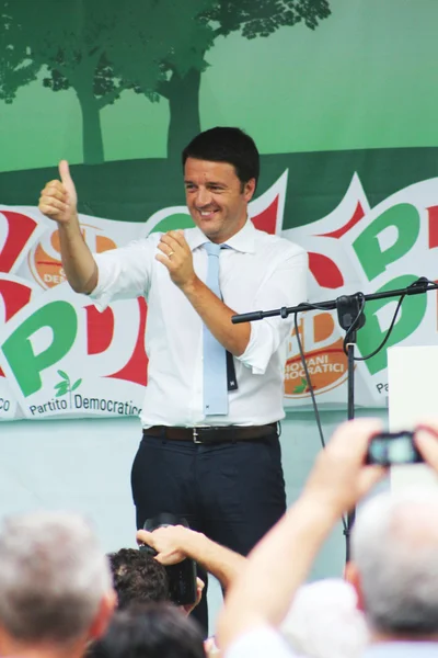 Matteo renzi, pd úmluvy Boloň 2014 — Stock fotografie