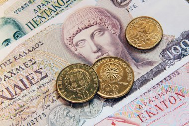 Drahmisi banknot ve madeni paralar