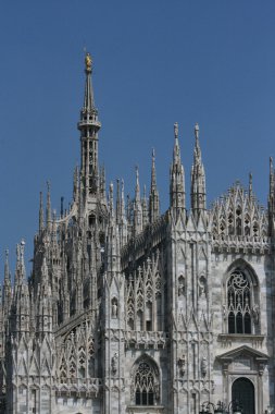 Milan expo cathedral 2015 clipart