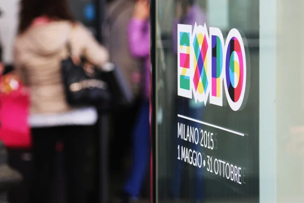 Expo 2015 logo — Zdjęcie stockowe
