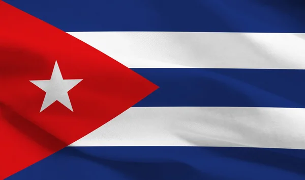 Bandera de Cuba —  Fotos de Stock