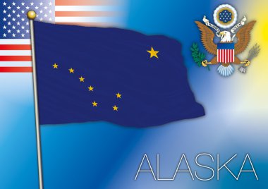 Alaska ABD bayrağı