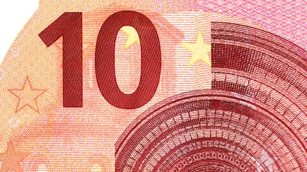 Euro banknotes, particular — Stock Photo, Image
