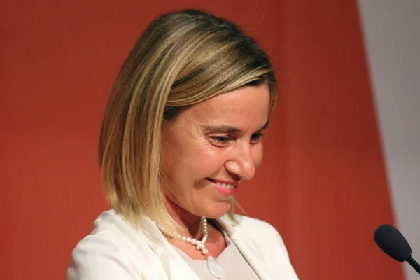 Federica mogherini, comisión europea — Foto de Stock