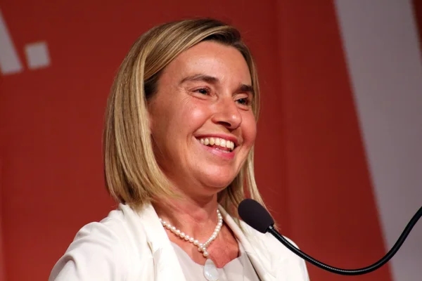 Federica mogherini, comisión europea — Foto de Stock