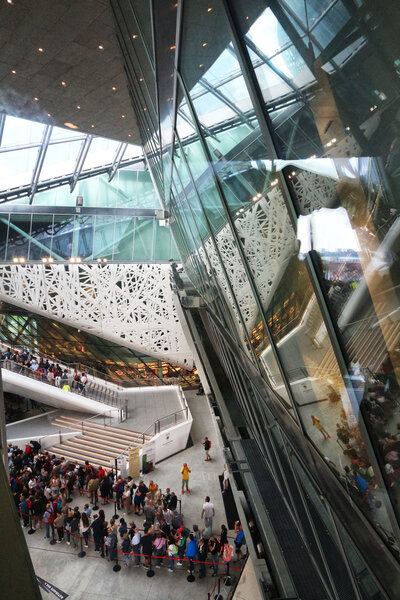 МИЛАН, - 19 СЕНТЯБРЯ 2015 г.: Китайский павильон, Всемирная выставка ЭКСПО-2015
.