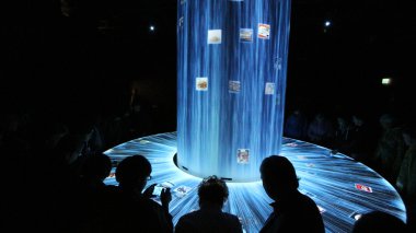 Milan, - 19 Eylül 2015: Japonya Pavyonu, Expo 2015 dünya sergisi.