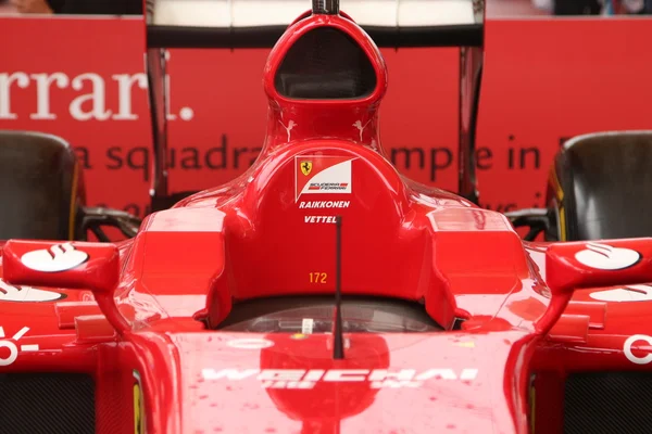 Ferrari, particularmente a fórmula aerodinâmica um — Fotografia de Stock