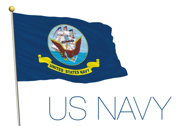 Noi bandiera della marina — Vettoriale Stock