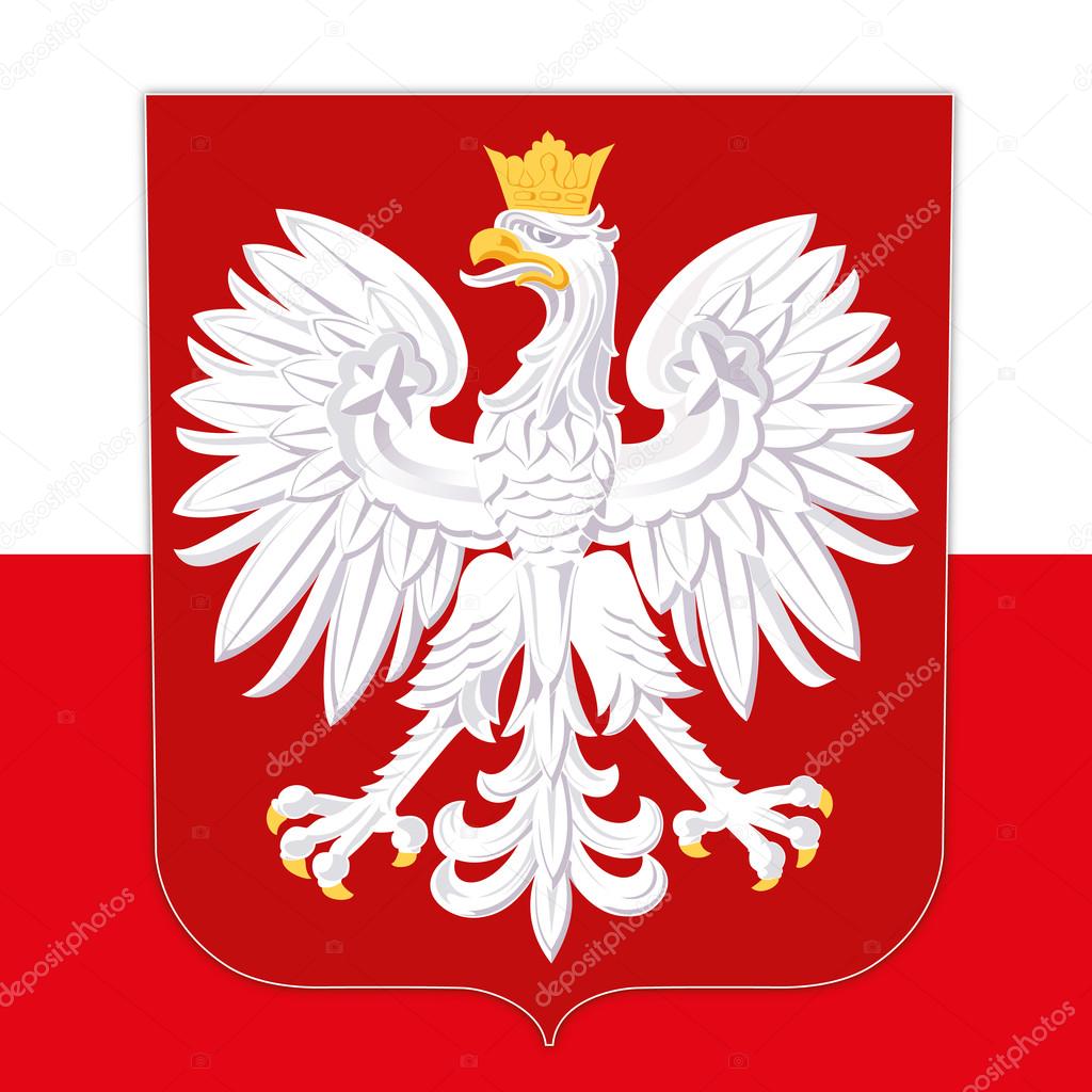 poland coat of arms and flag