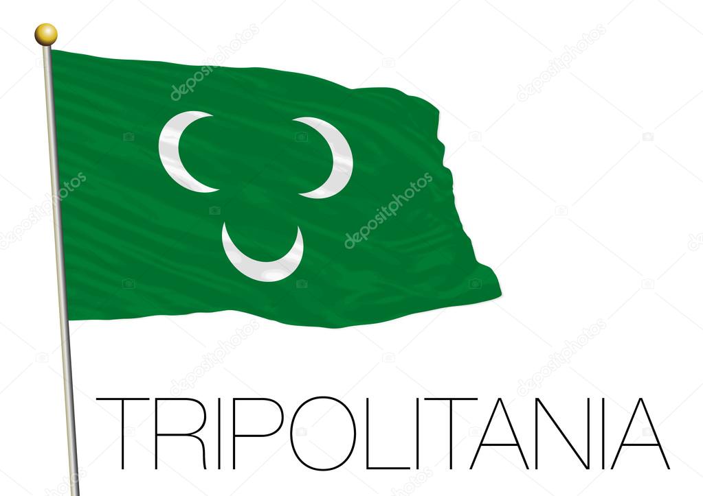 Tripolitania flag, Libya