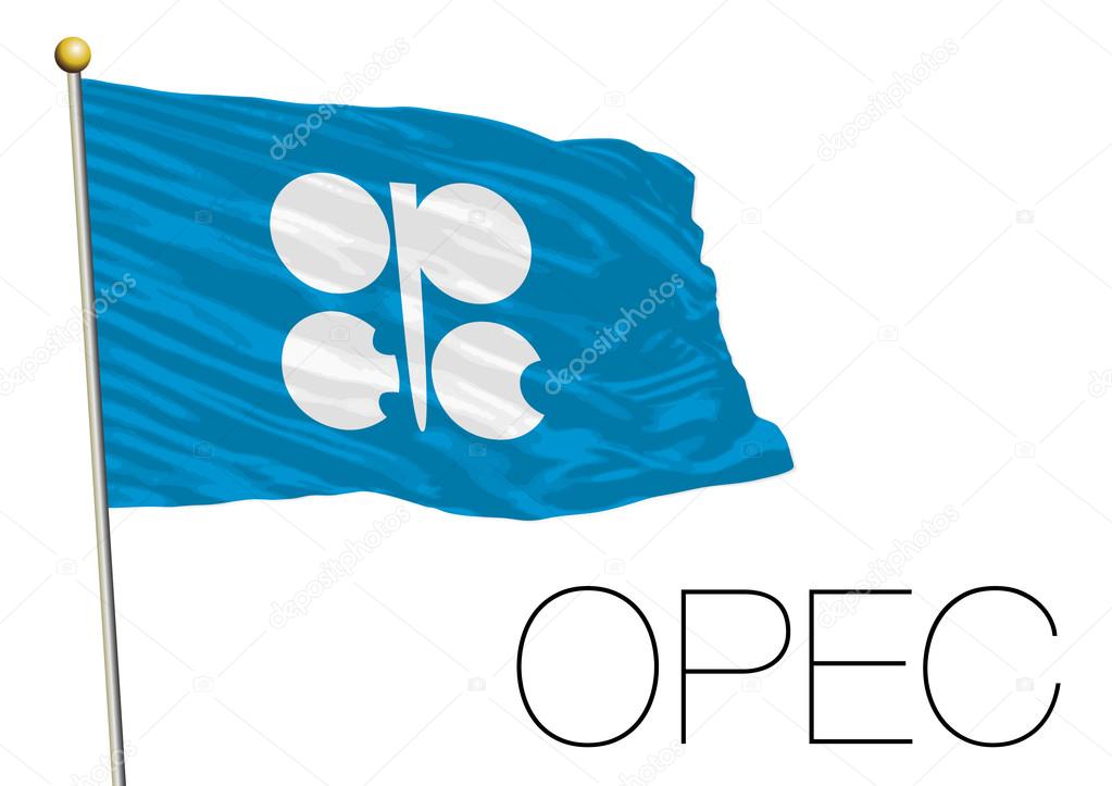 Vector file, illustration opec flag