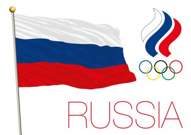 Rus Olimpiyat Komitesi bayrak ve sembolü