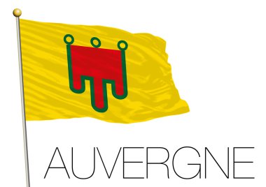 Auvergne bölge bayrağı, Fransa