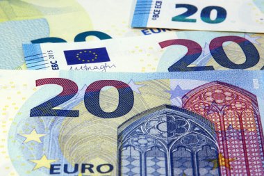 Euro banknot yeni güvenlik detaylar Dizayn