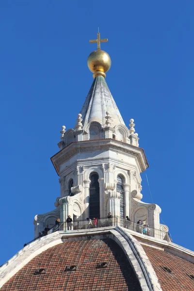 FLORENCIA, ITALIA - NOVIEMBRE, 2015: Cúpula de Brunelleschi, detalle, Catedral de Santa Croce, Patrimonio de la Humanidad —  Fotos de Stock