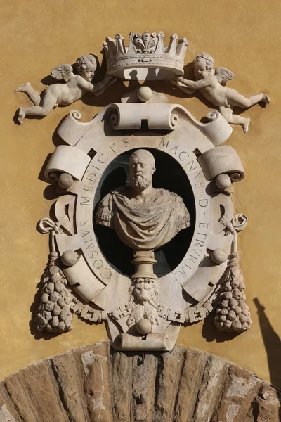 FLORENCE, ITALY - NOVEMBER, 2015: bust of Cosimo de Medici, OPA museum — Stok fotoğraf