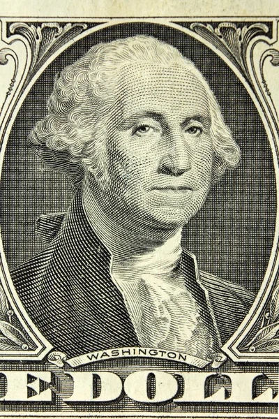 ESTADOS UNIDOS DA AMÉRICA - ABORDAGEM 1999: Retrato de George Washington sobre 1 Dólar 1999 Notas dos EUA — Fotografia de Stock