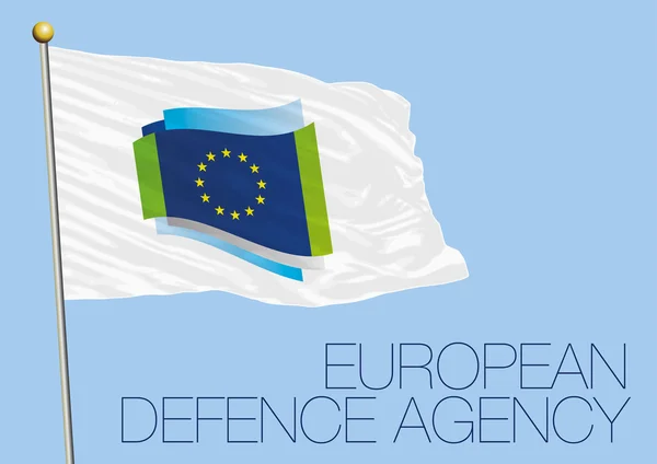 Agence européenne de défense drapeau et symbole — Image vectorielle