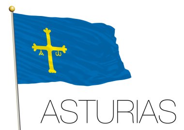 Asturias bölgesel bayrak, musabakada topluluk, İspanya